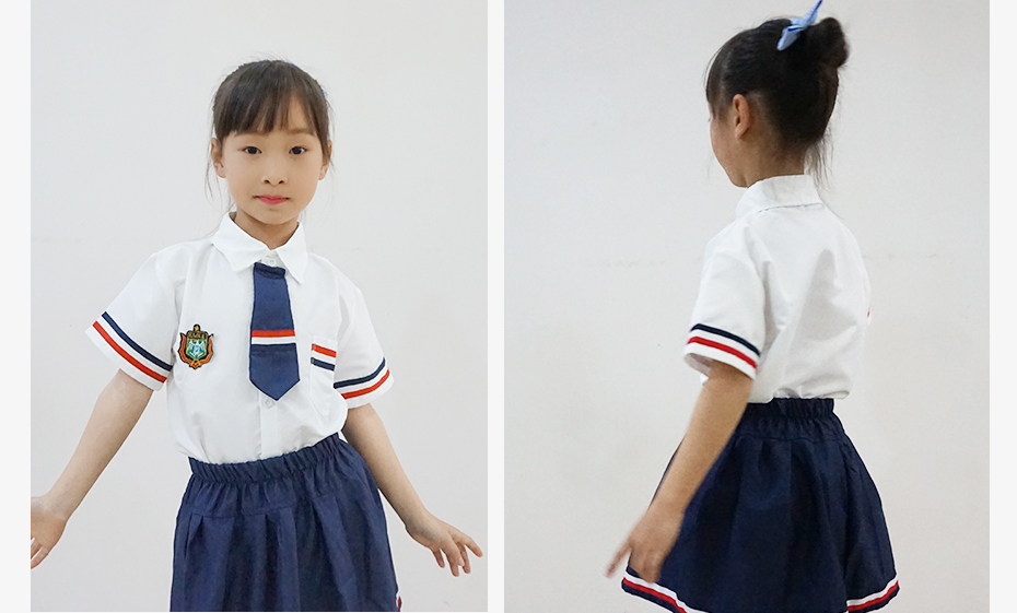 中小学生夏季校服定制