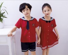 中小学生夏季校服订做102